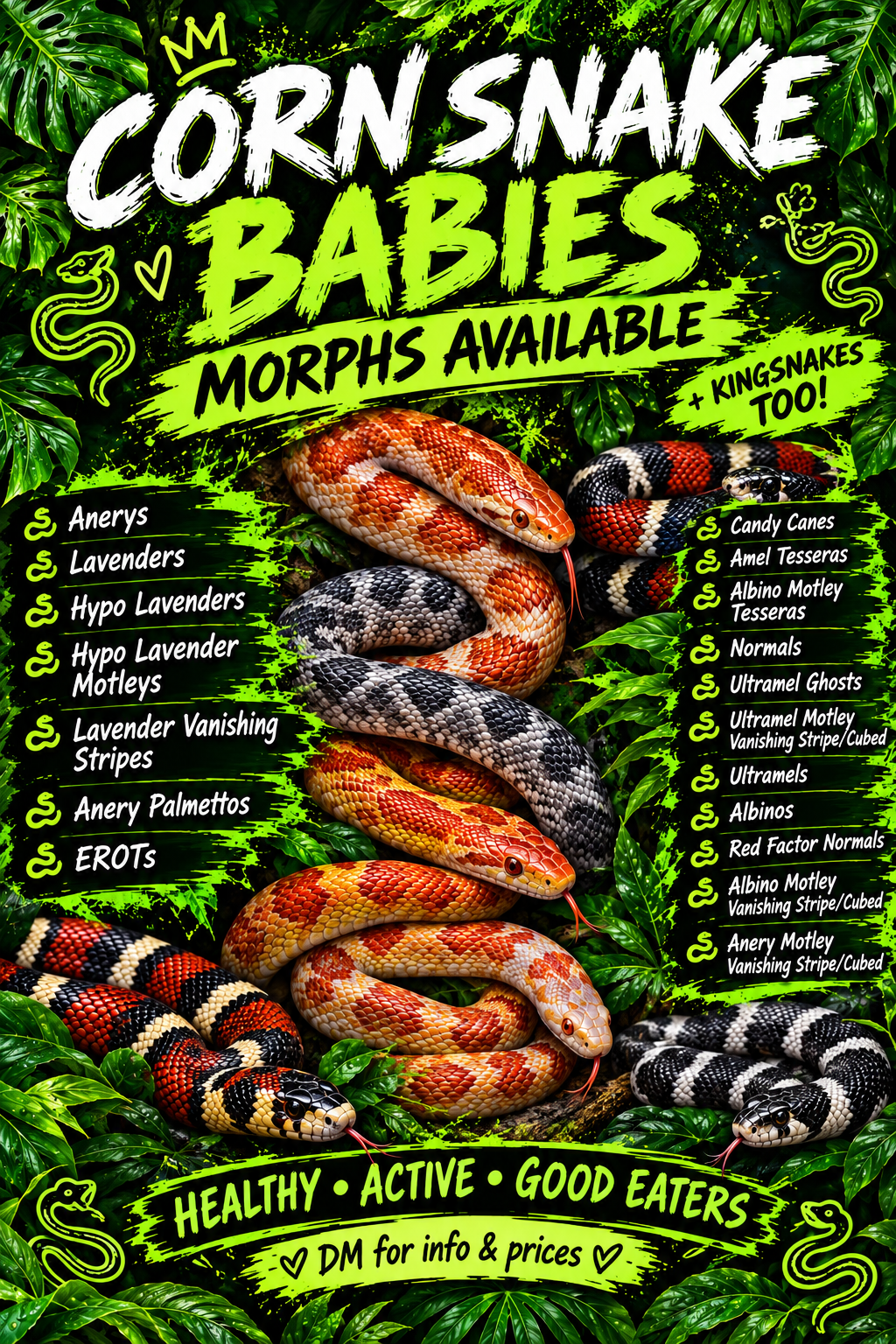 Corn Snake Hatchling, 10 Weeks Old for Sale in Orpington, Greater London